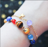 Handmade Eight Planets Guardian Star Bracelet