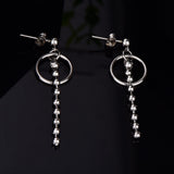 Ball Chain Dangle Earrings